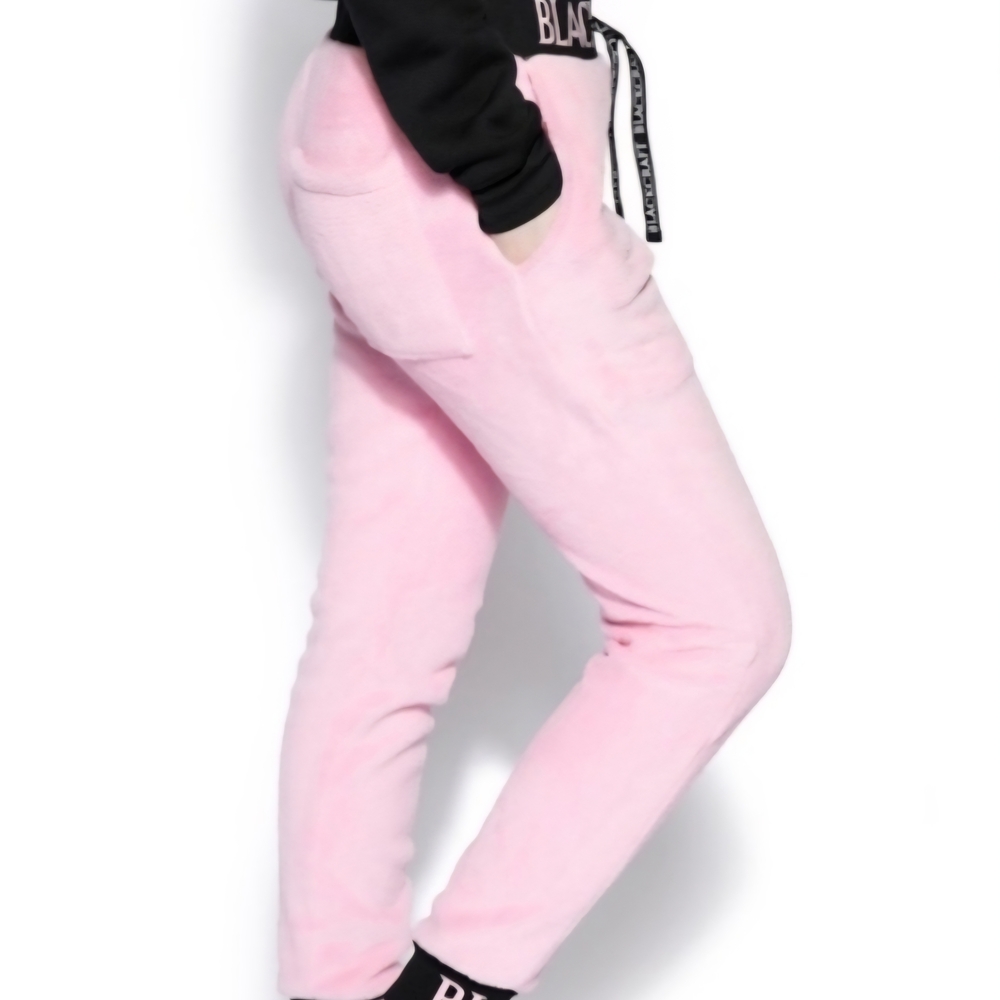 Pink Fleece Joggers
